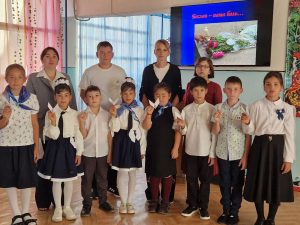 3 сентября в Батаевской сельской школе прошла памятная линейка, посвящённая трагедии в Беслане
